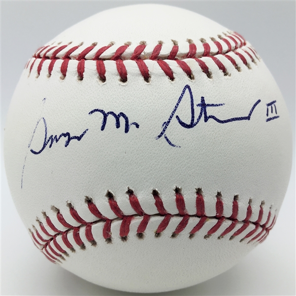 Lot Detail - The Boss: George Steinbrenner Near-Mint Signed OML ...