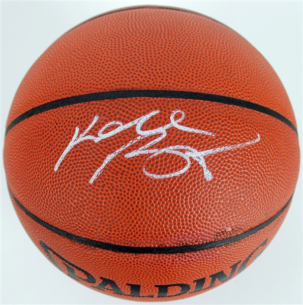 Kobe Bryant Rookie Era Signed Spalding I/O Model Basketball (PSA/DNA)