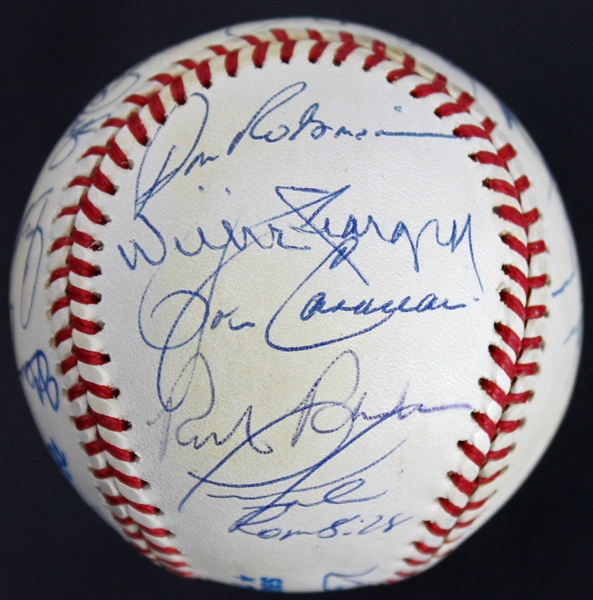 1979 Pirates (W.S. Champs) Team Signed World Series Baseball w/ 23 Signatures (JSA)