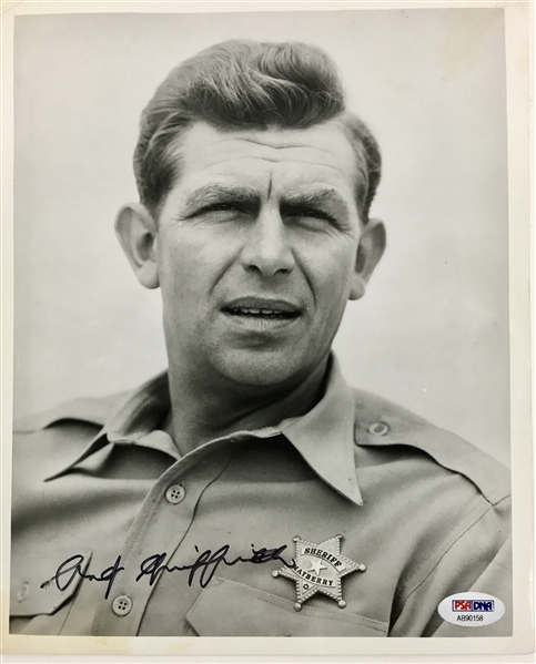 Andy Griffith Signed 8" x 10" B&W Photo from "The Andy Griffith Show" (PSA/DNA)