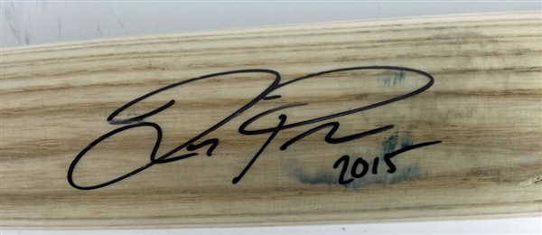 Lot Detail - 2015 Joc Pederson Game Used & Signed Rawlings Pro Model ...