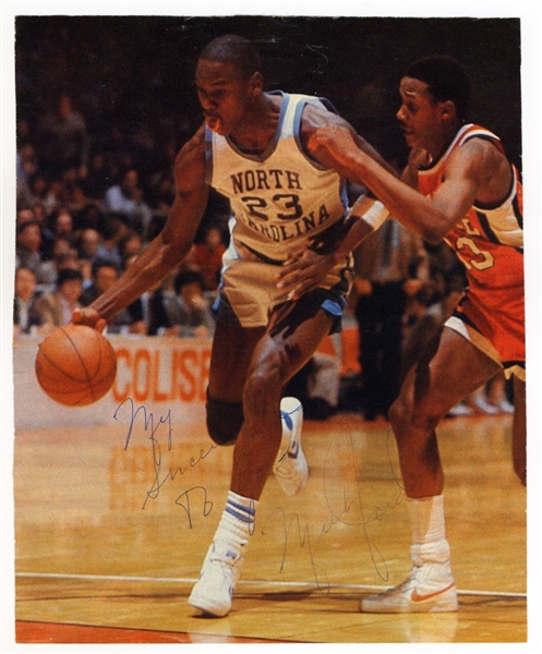 Lot Detail - Michael Jordan ULTRA-RARE Vintage College-Era Magazine ...