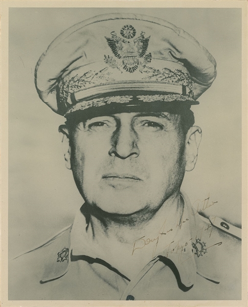 General Douglas MacArthur Signed 8" x 10" Military Photo w/ "Tokyo - 1947" Inscription (PSA/DNA)