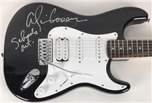 Alice Cooper Signed Stratocaster Guitar with School's Out Inscription (PSA/JSA Guaranteed)