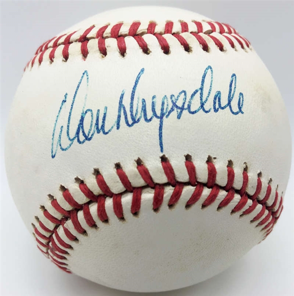 Don Drysdale Signed ONL Baseball (JSA)