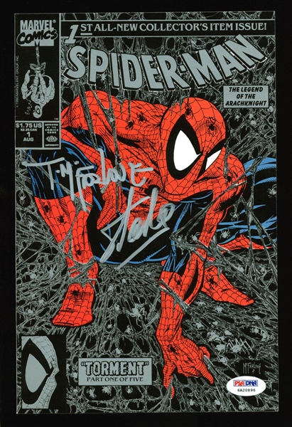 Lot Detail - Stan Lee & Todd McFarlane Dual-Signed Spider-Man: Torment ...