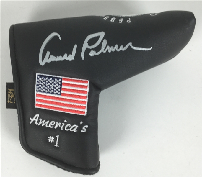 Arnold Palmer Rare Pebble Beach Putter Cover (JSA)