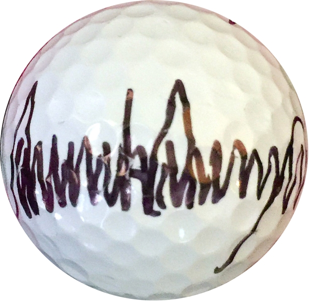 President Elect Donald Trump Signed Golf Ball (PSA/DNA)