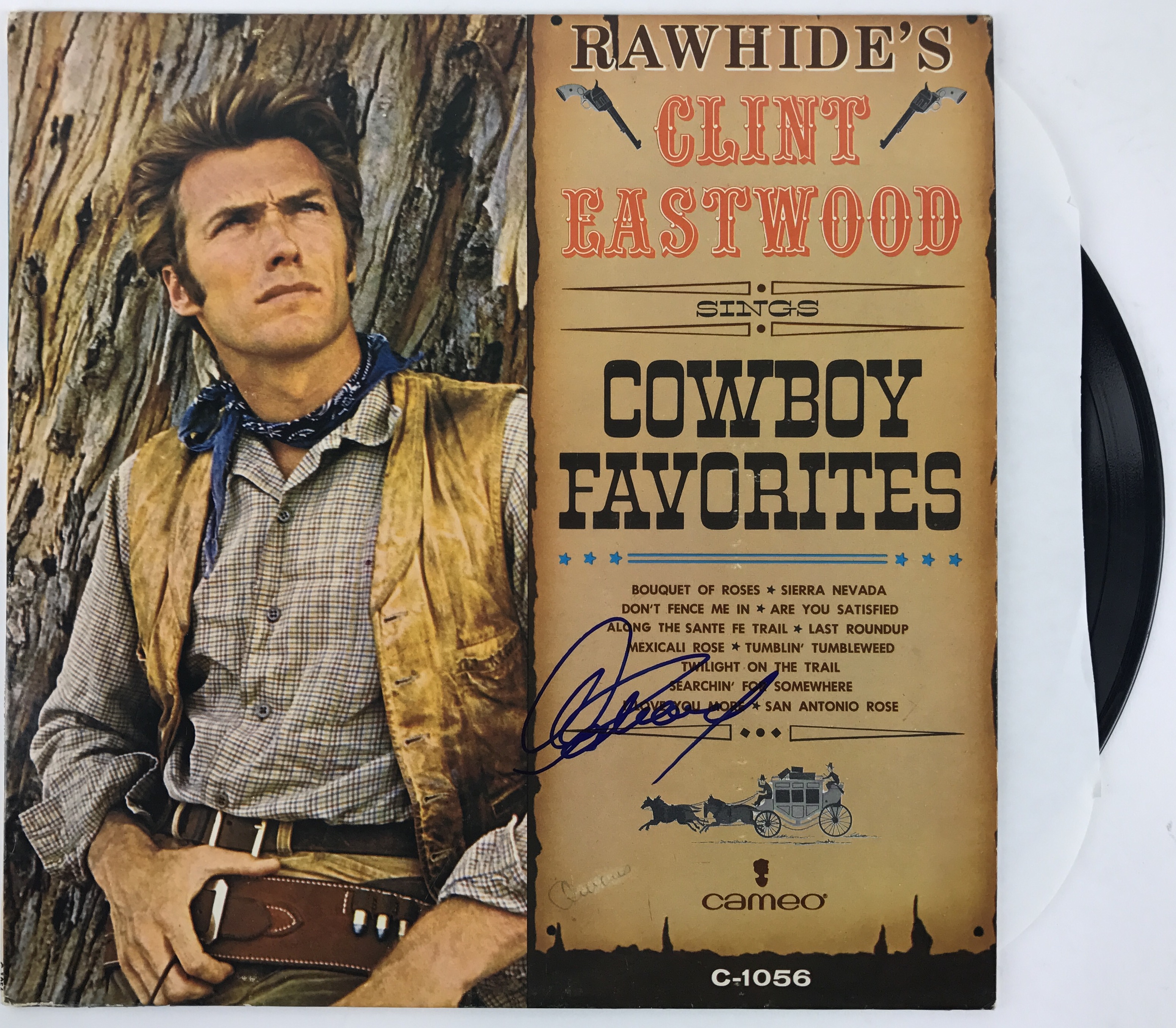 Lot Detail - Clint Eastwood RARE Signed 
