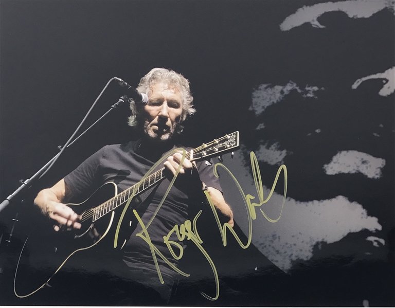 Pink Floyd: Roger Waters In-Person Signed 11" x 14" Color Photo (TPA Guaranteed)