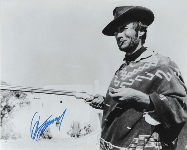 Clint Eastwood Signed 20" x 16" Color Photo from "The Good, the Bad and the Ugly," (PSA/DNA)