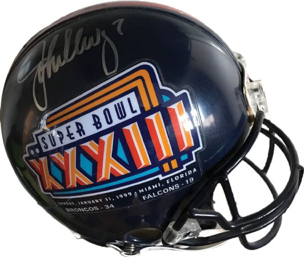 John Elway Signed PROLINE Super Bowl XXXIII Helmet (PSA/JSA Guaranteed)