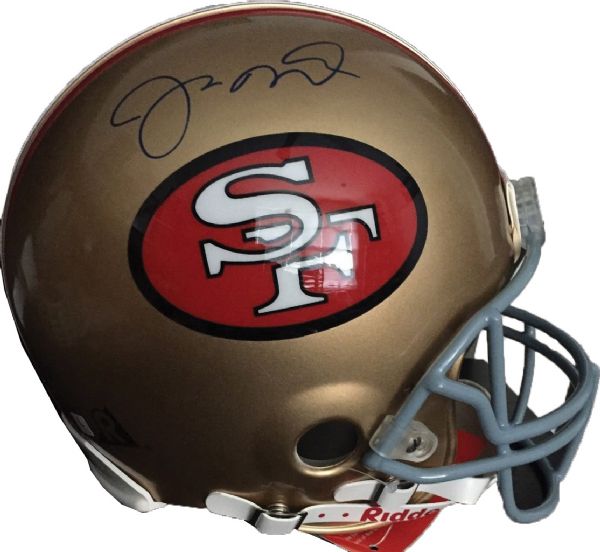 Joe Montana Signed Full Size PROLINE 49ers Helmet (JSA)