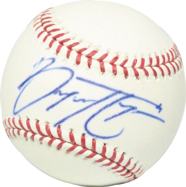 Bryce Harper Signed Pre-Rookie OML Baseball w/ Full-Name Autograph! (JSA)