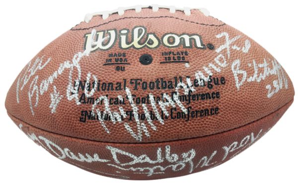 1976 SB Champion Oakland Raiders Team Signed Football w/ Stabler, Casper, Otto & Others (PSA/DNA)