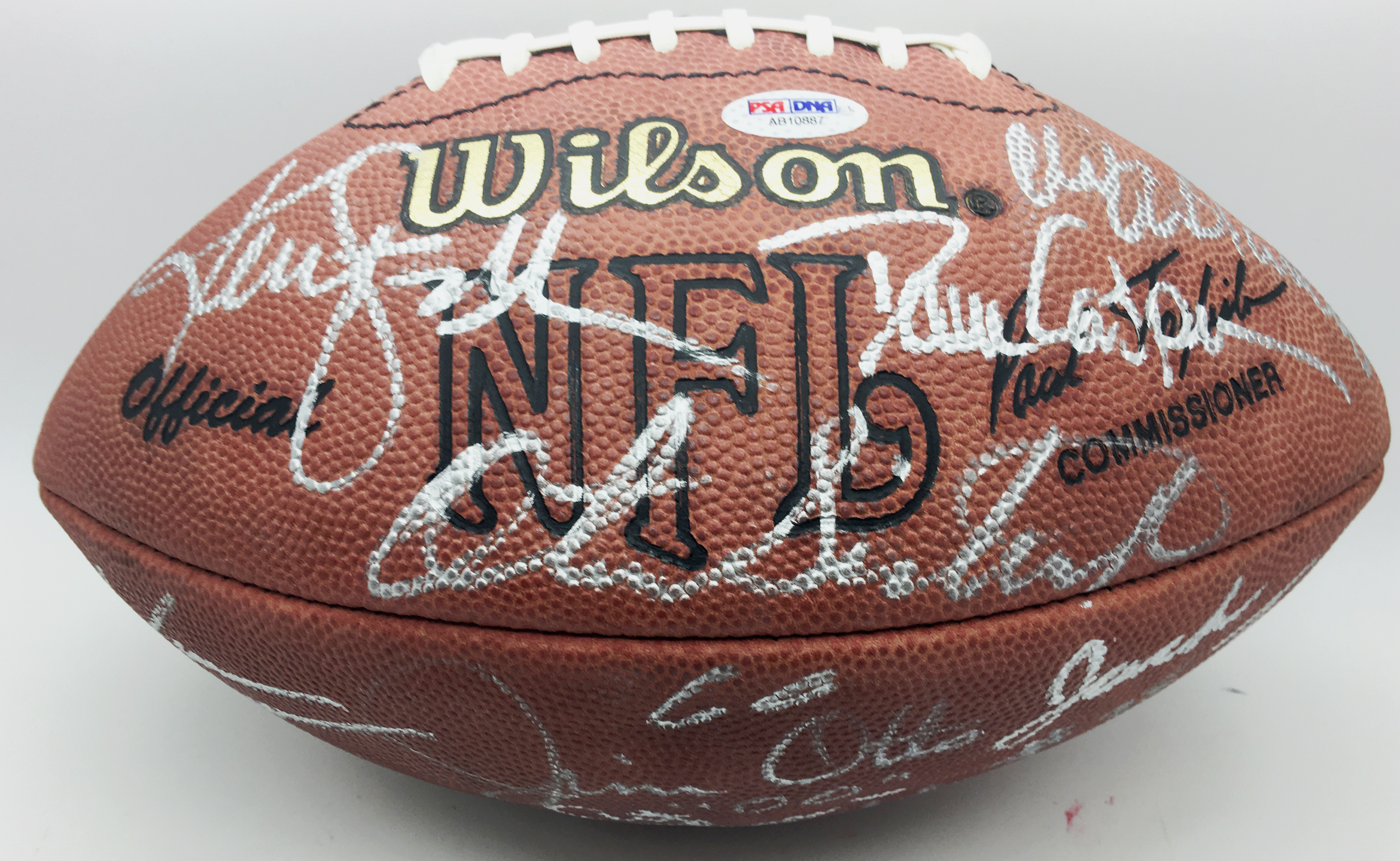 Ken Stabler Autographed/Signed Oakland Raiders Wilson A