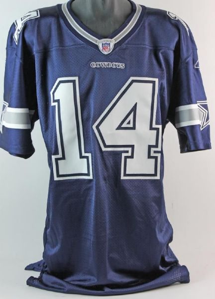 Brad Johnson 2007 Game Used Cowboys Jersey (Steiner & MEARS)
