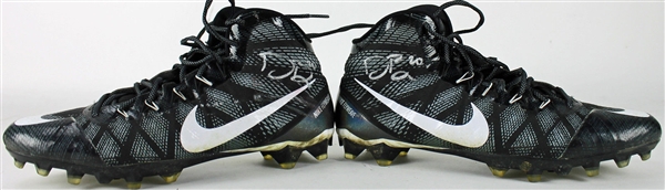 Deone Bucannon Game Used & Signed Nike Flyweave Cleats (PSA/DNA)