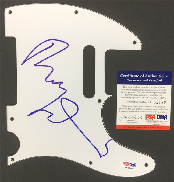 The Kinks: Ray Davies Signed Telecaster Style Pickguard (PSA/DNA)