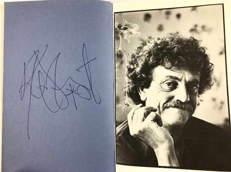 Kurt Vonnegut Jr. Signed Hardcover Book: "Wampeters Foma & Granfalloons" (PSA/JSA Guaranteed)