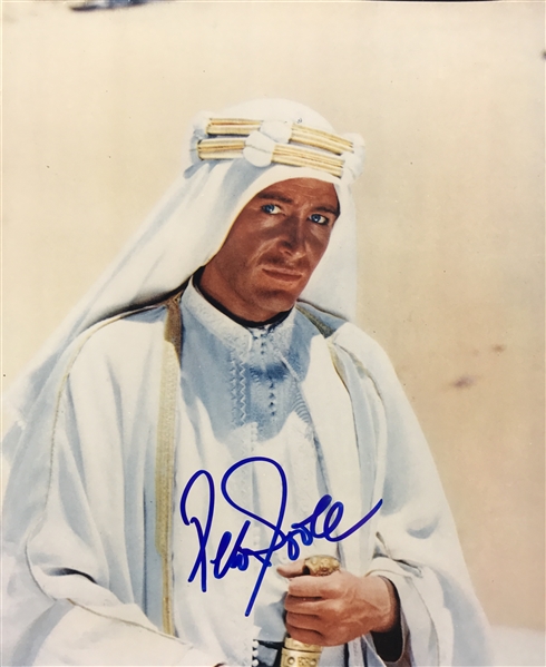 Peter OToole Signed 8" x 10" Color Photo from "Lawrence of Arabia" (PSA/DNA)