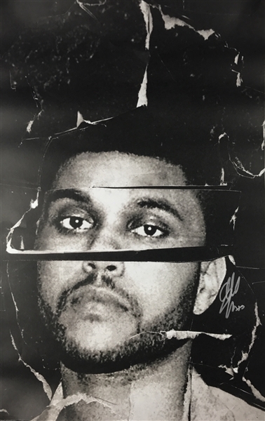 The Weeknd Signed Special Edition 18" x 28" Lithograph (TPA Guaranteed)