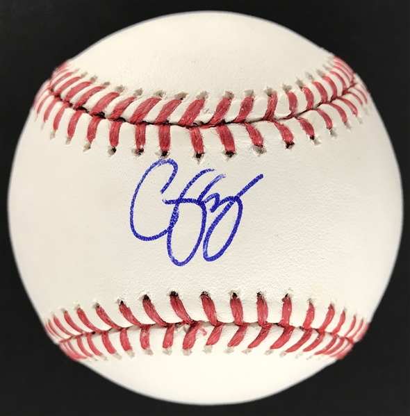 Corey Seager Signed OML Baseball (PSA/DNA Rookiegraph & MLB Hologram)