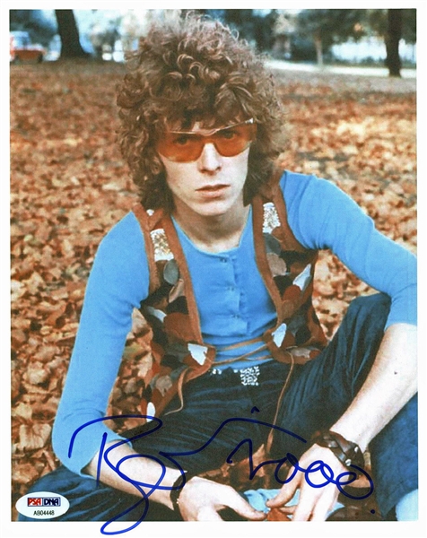 David Bowie Near-Mint Signed 8" x 10" Photo (PSA/DNA)