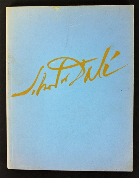 Salvador Dali Signed 1st Edition "1910-1965: An Exhibition in the Gallery of Modern Art" Paperback Book (PSA/DNA)