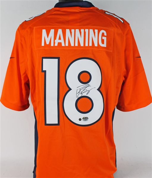 Peyton Manning Signed Denver Broncos Nike Jersey (Steiner & Fanatics)