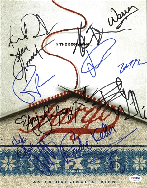 Fargo TV Show Cast Signed 11" x 14" Photograph w/ 14 Signatures (PSA/DNA)