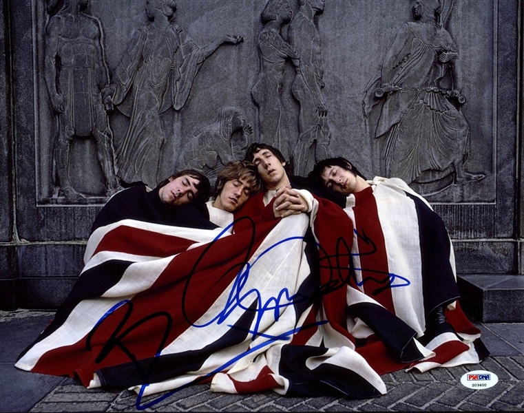 The Who: Pete Townshend & Roger Daltrey Signed 11" x 14" Color Photo (PSA/DNA)