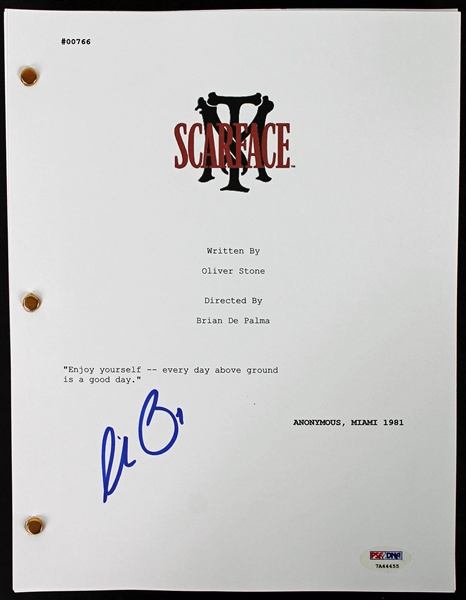 Al Pacino Signed "Scarface" Script (PSA/DNA)