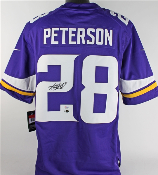 Adrian Peterson Signed Minnesota Vikings Pro Model Jersey (PSA/DNA & Fanatics)