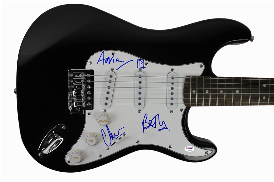 Portishead Group Signed Stratocaster-Style Electric Guitar w/ 3 Sigs (PSA/DNA)