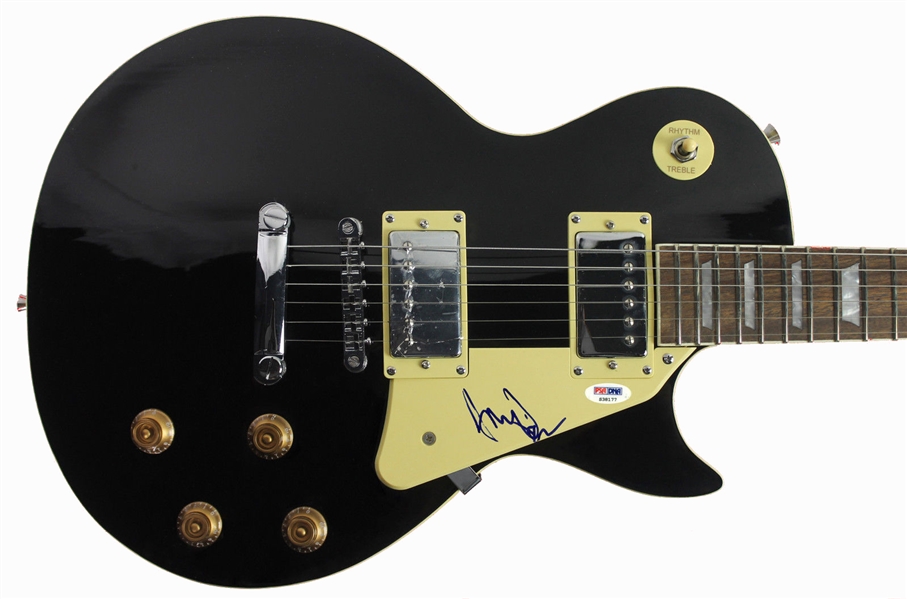 Counting Crows: Adam Duritz Signed Les Paul Style Guitar (PSA/DNA)