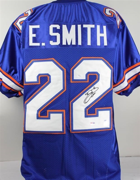 Emmitt Smith Signed Florida Gators College Jersey (PSA/DNA)