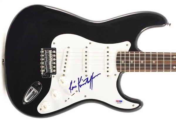 Kris Kristofferson Signed Electric Guitar (PSA/DNA)