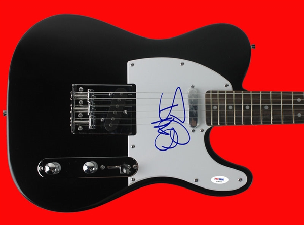 Iggy Pop Signed Telecaster Style Electric Guitar (PSA/DNA)