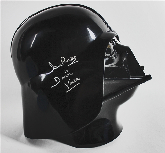 David Prowse Signed Darth Vader Full Size Helmet w/ "Darth Vader" Inscription (JSA)