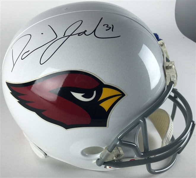 David Johnson Signed Full Size Arizona Cardinals Helmet (JSA)
