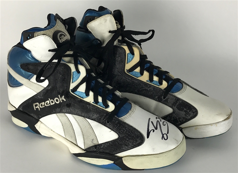 Shaquille ONeal Game Used Rookie Era Reebok Pump Shoes (c.92-93)(TPA Guaranteed)