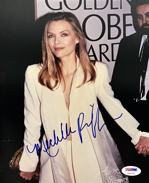 Michelle Pfeiffer In-Person Signed 8" x 10" Color Photo (PSA/DNA)