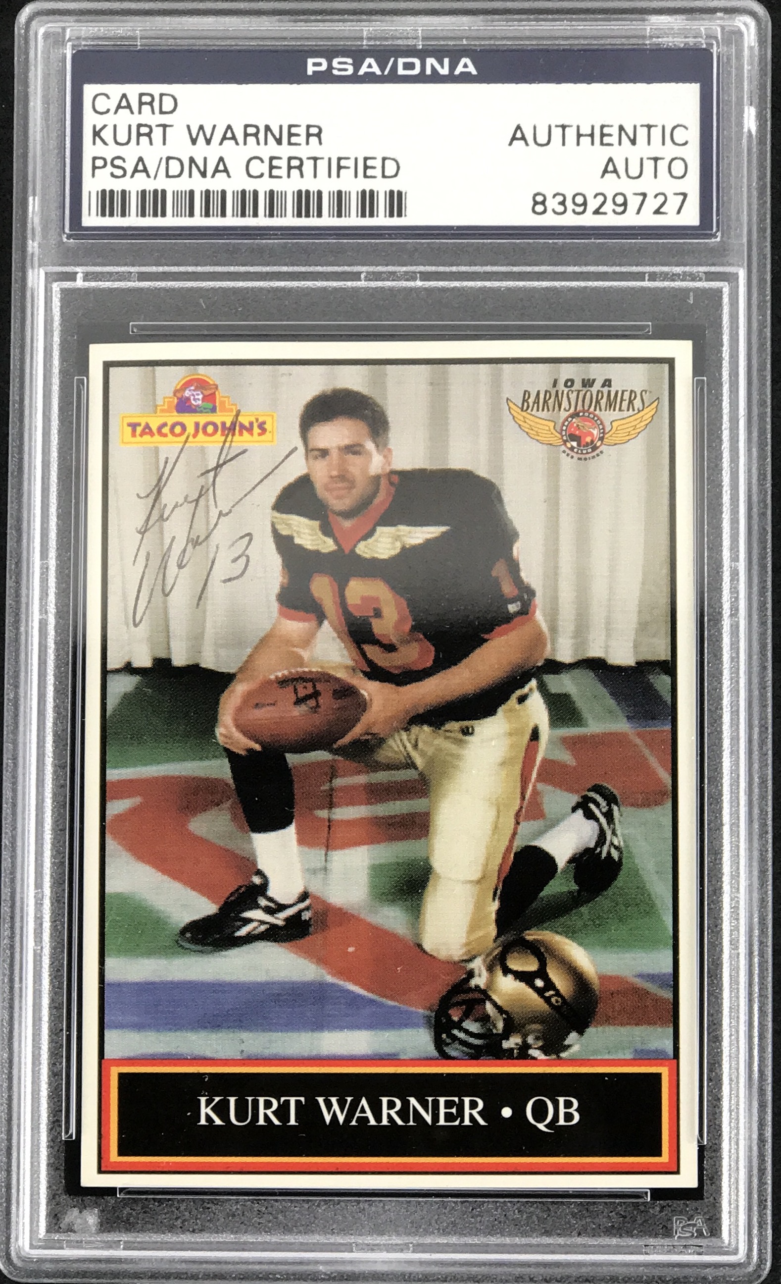Kurt Warner Rookie Card Rankings and What's the Most Valuable