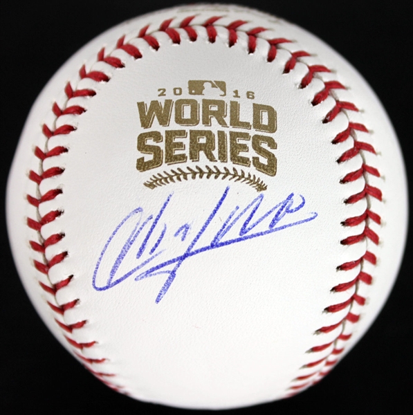 Chicago Cubs: Aroldis Chapman Signed Official 2016 World Series Baseball (PSA/DNA)