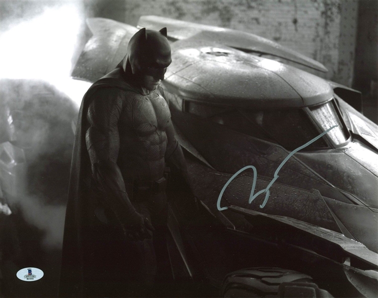 Ben Affleck Signed 11" x 14" Photo from "Batman vs. Superman" (BAS/Beckett)