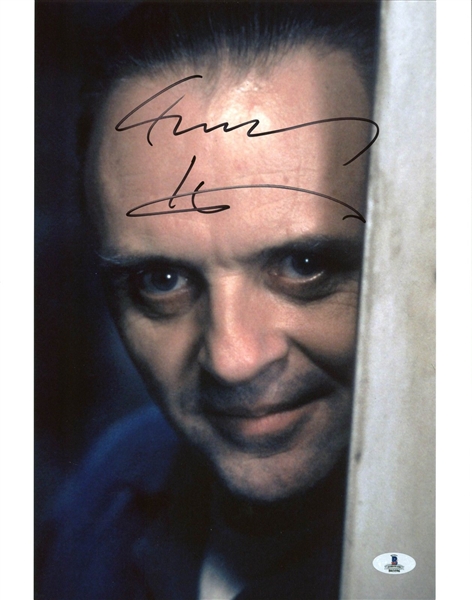 Anthony Hopkins Signed 11" x 14" Photograph from "The Silence of the Lambs" (BAS/Beckett)