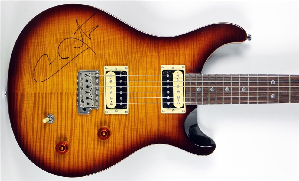 Carlos Santana Rare Signed PRS SE Custom Guitar (BAS/Beckett)