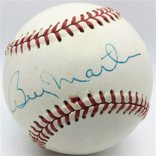 Billy Martin EXCEPTIONALLY Signed OAL Cronin Vintage Baseball (JSA)