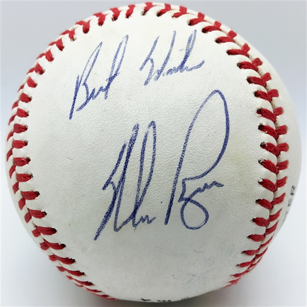 Nolan Ryan Vintage Signed ONL Baseball (JSA)